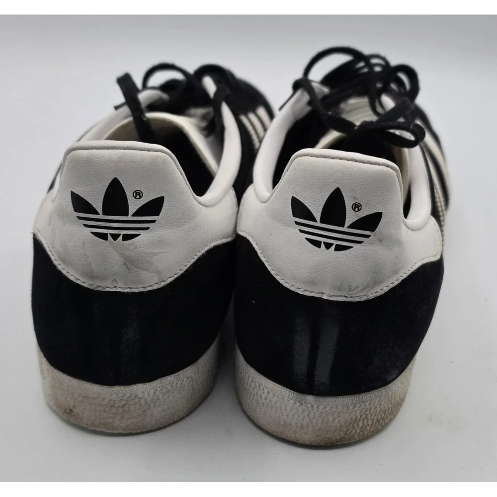Adidas Gazelle‎ Sneakers Mens 13.5 Black Good Suede Low Top BB5476